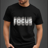 Regular Fit Negro Focus