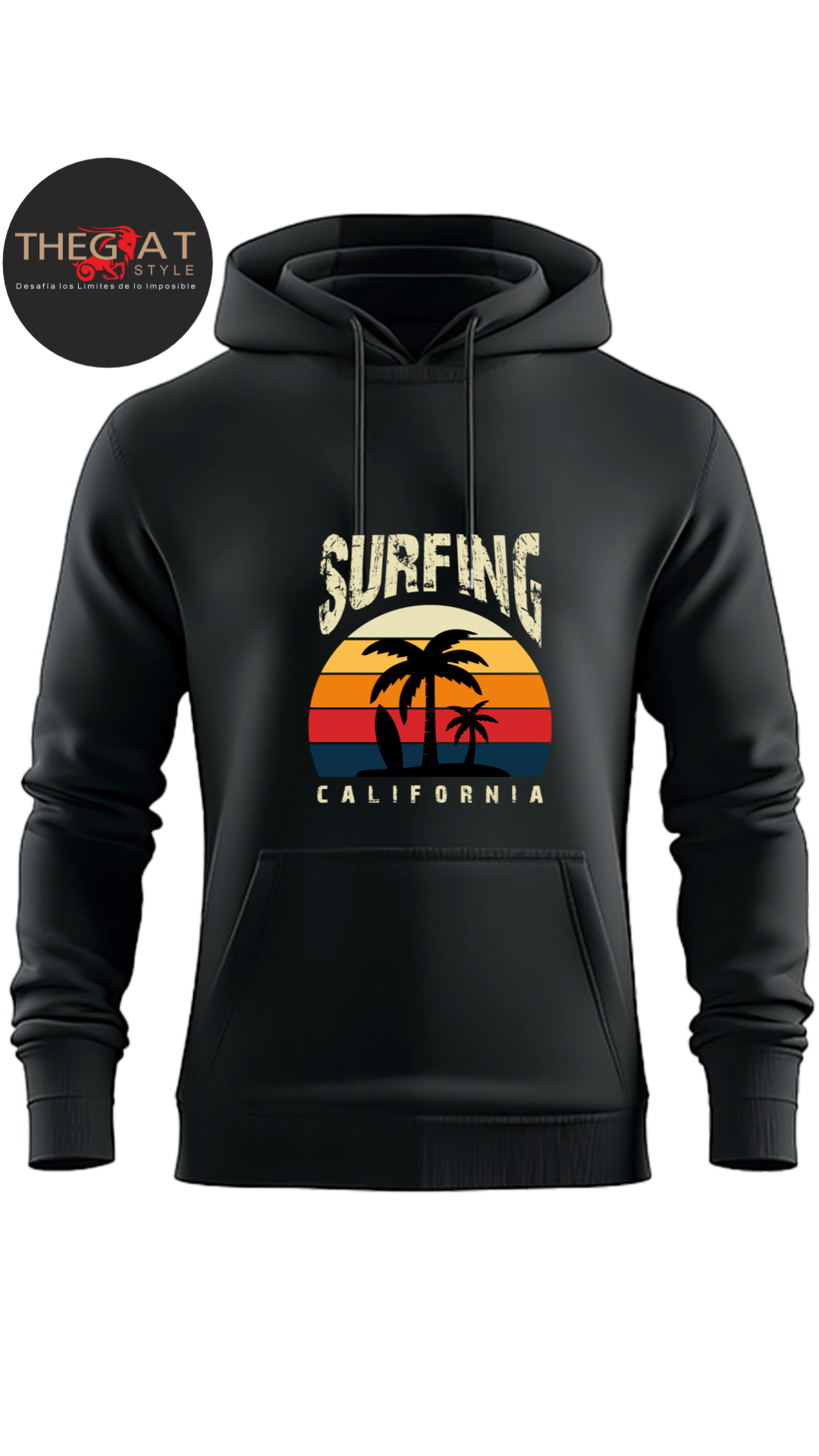 Polera Negra- Moda Urbana