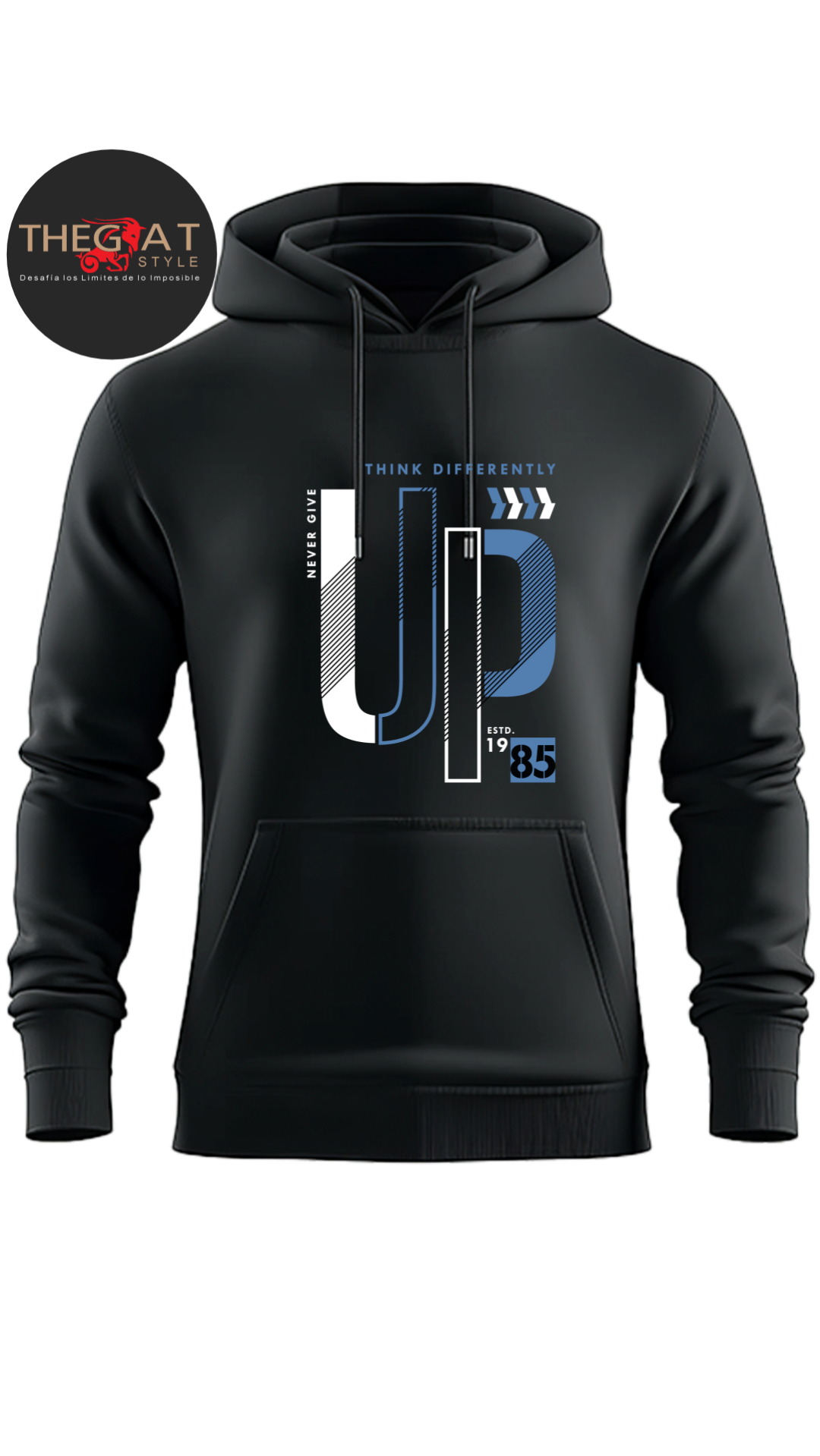 Polera Negra- Moda Urbana