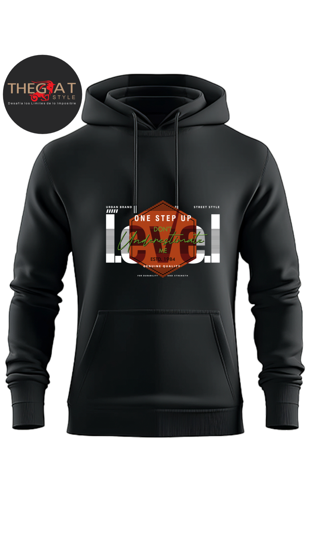 Polera Negra- Moda Urbana