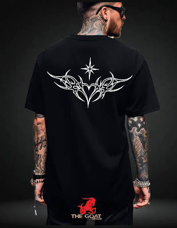 OVERSIZE G&M NEGRO MINIMALIST